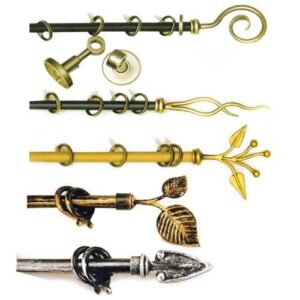 CURTAIN RODS (2)