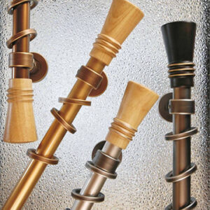 CURTAIN RODS (4)