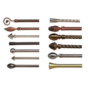CURTAIN RODS (5)