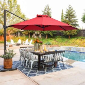 GARDEN UMBRELLAS (4)